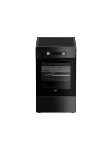 BEKO Cooker | FSM59305BDT | Hob type Induction | Oven type Electric | Black | Width 50 cm | Grilling | Depth 60 cm | 60 L BEKO Cooker | FSM59305BDT | Hob type Induction | Oven type Electric | Black | Width 50 cm | Grilling | Depth 60 cm | 60 L