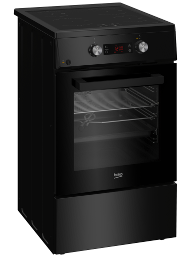 BEKO Cooker | FSM59305BDT | Hob type Induction | Oven type Electric | Black | Width 50 cm | Grilling | Depth 60 cm | 60 L BEKO Cooker | FSM59305BDT | Hob type Induction | Oven type Electric | Black | Width 50 cm | Grilling | Depth 60 cm | 60 L