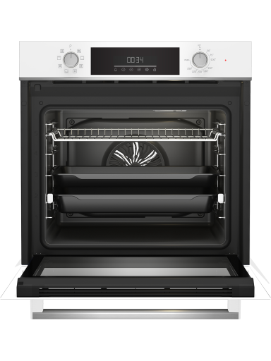 BEKO Oven | BBIM14300WMS | 72 L | Electric | Catalytic | Mechanical control | Steam function | Height 59.5 cm | Width 59.4 cm | White
