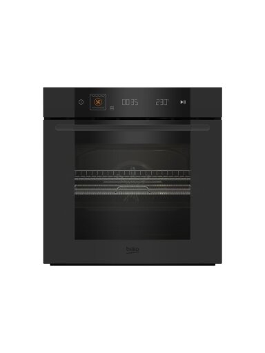 BEKO Oven | MBBIMA10600MTPSWE | 72 L | Electric | Pyrolysis | Touch control | Steam function | Height 59.5 cm | Width 59.4 cm | Black