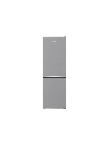 BEKO Refrigerator | B1RCNA364XB | Energy efficiency class E | Free standing | Combi | Height 186.5 cm | No Frost system | Fridge net capacity 210 L | Freezer net capacity 106 L | 37 dB | Grey BEKO Refrigerator | B1RCNA364XB | Energy efficiency class E | Free standing | Combi | Height 186.5 cm | No Frost system | Fridge net capacity 210 L | Freezer net capacity 106 L | 37 dB | Grey