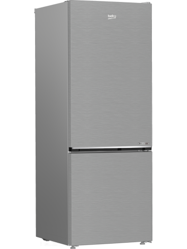 BEKO Refrigerator | B3RCNE564HXB | Energy efficiency class E | Free standing | Combi | Height 192 cm | No Frost system | Fridge net capacity 340 L | Freezer net capacity 150 L | Display | 39 dB | Stainless steel BEKO Refrigerator | B3RCNE564HXB | Energy efficiency class E | Free standing | Combi | Height 192 cm | No Frost system | Fridge net capacity 340 L | Freezer net capacity 150 L | Display | 39 dB | Stainless steel
