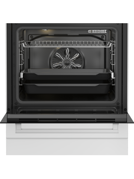 BEKO Cooker | FBM62330GWDTN | Hob type Gas | Oven type Electric | White | Width 60 cm | Grilling | LED | Depth 60 cm | 72 L 2