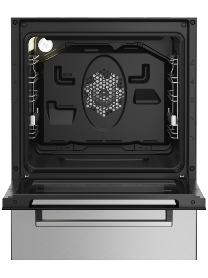 BEKO Cooker | FSM52321DXDT | Hob type Gas | Oven type Electric | Stainless Steel | Width 50 cm | Grilling | Depth 60 cm | 60 L 1