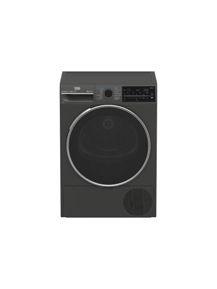 BEKO Dryer Machine | B5T89243M | Energy efficiency class C | Front loading | 9 kg | Heat pump | Digital | Depth 67 cm | Steam function | Black BEKO Dryer Machine | B5T89243M | Energy efficiency class C | Front loading | 9 kg | Heat pump | Digital | Depth 67 cm | Steam function | Black