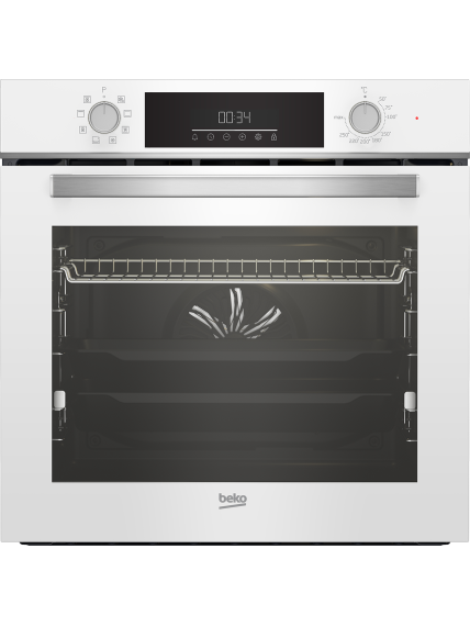 BEKO Oven | BBIM14300WMS | 72 L | Electric | Catalytic | Mechanical control | Steam function | Height 59.5 cm | Width 59.4 cm | White BEKO Oven | BBIM14300WMS | 72 L | Electric | Catalytic | Mechanical control | Steam function | Height 59.5 cm | Width 59.4 cm | White
