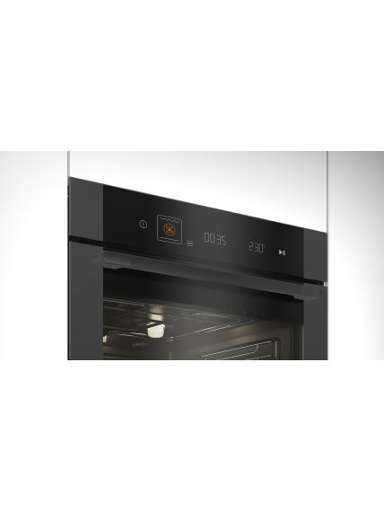 BEKO Oven | MBBIMA10600MTPSWE | 72 L | Electric | Pyrolysis | Touch control | Steam function | Height 59.5 cm | Width 59.4 cm | Black 2 BEKO Oven | MBBIMA10600MTPSWE | 72 L | Electric | Pyrolysis | Touch control | Steam function | Height 59.5 cm | Width 59.4 cm | Black 2