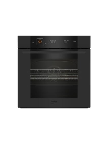 BEKO Oven | MBBIMA10600MTPSWE | 72 L | Electric | Pyrolysis | Touch control | Steam function | Height 59.5 cm | Width 59.4 cm | Black