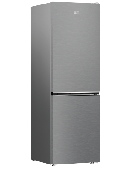BEKO Refrigerator | B1RCNA364XB | Energy efficiency class E | Free standing | Combi | Height 186.5 cm | No Frost system | Fridge net capacity 210 L | Freezer net capacity 106 L | 37 dB | Grey 1