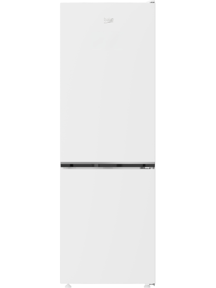 BEKO Refrigerator | B3RCNA344HW1 | Energy efficiency class E | Free standing | Combi | Height 179.6 cm | No Frost system | Fridge net capacity 209 L | Freezer net capacity 92 L | Display | 37 dB | White