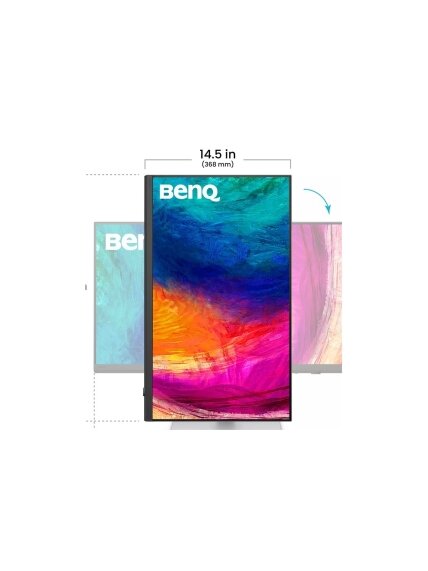 Benq | PD2730S | 27 " | IPS | 5K | 16:9 | 60 Hz | 5 ms | 5120 x 2880 pixels | 400 cd/m² | HDMI ports quantity 1 | Black 6