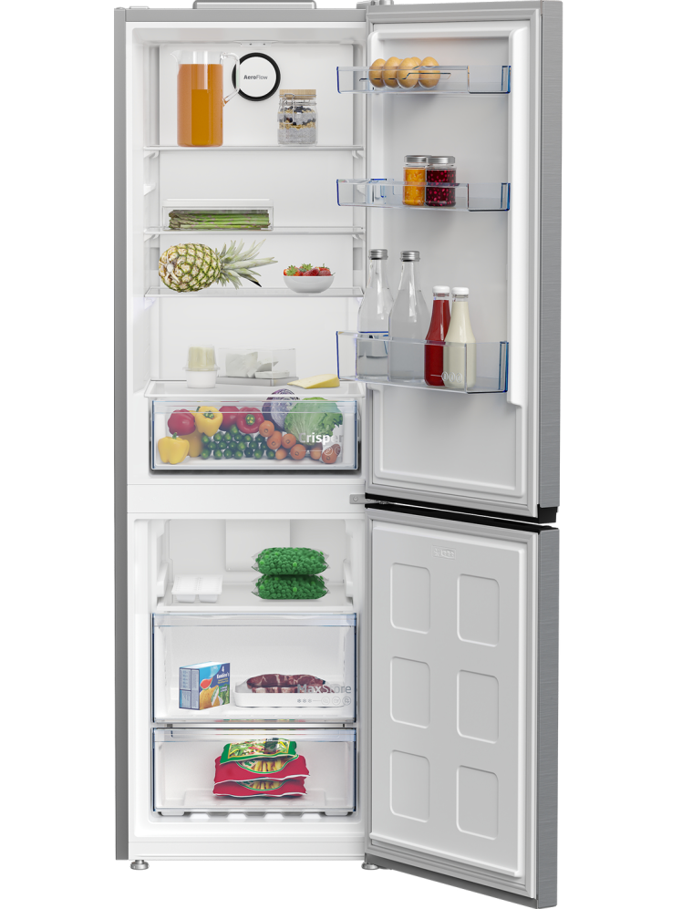 BEKO Refrigerator | B1RCNA364XB | Energy efficiency class E | Free standing | Combi | Height 186.5 cm | No Frost system | Fridge net capacity 210 L | Freezer net capacity 106 L | 37 dB | Grey 2 BEKO Refrigerator | B1RCNA364XB | Energy efficiency class E | Free standing | Combi | Height 186.5 cm | No Frost system | Fridge net capacity 210 L | Freezer net capacity 106 L | 37 dB | Grey 2