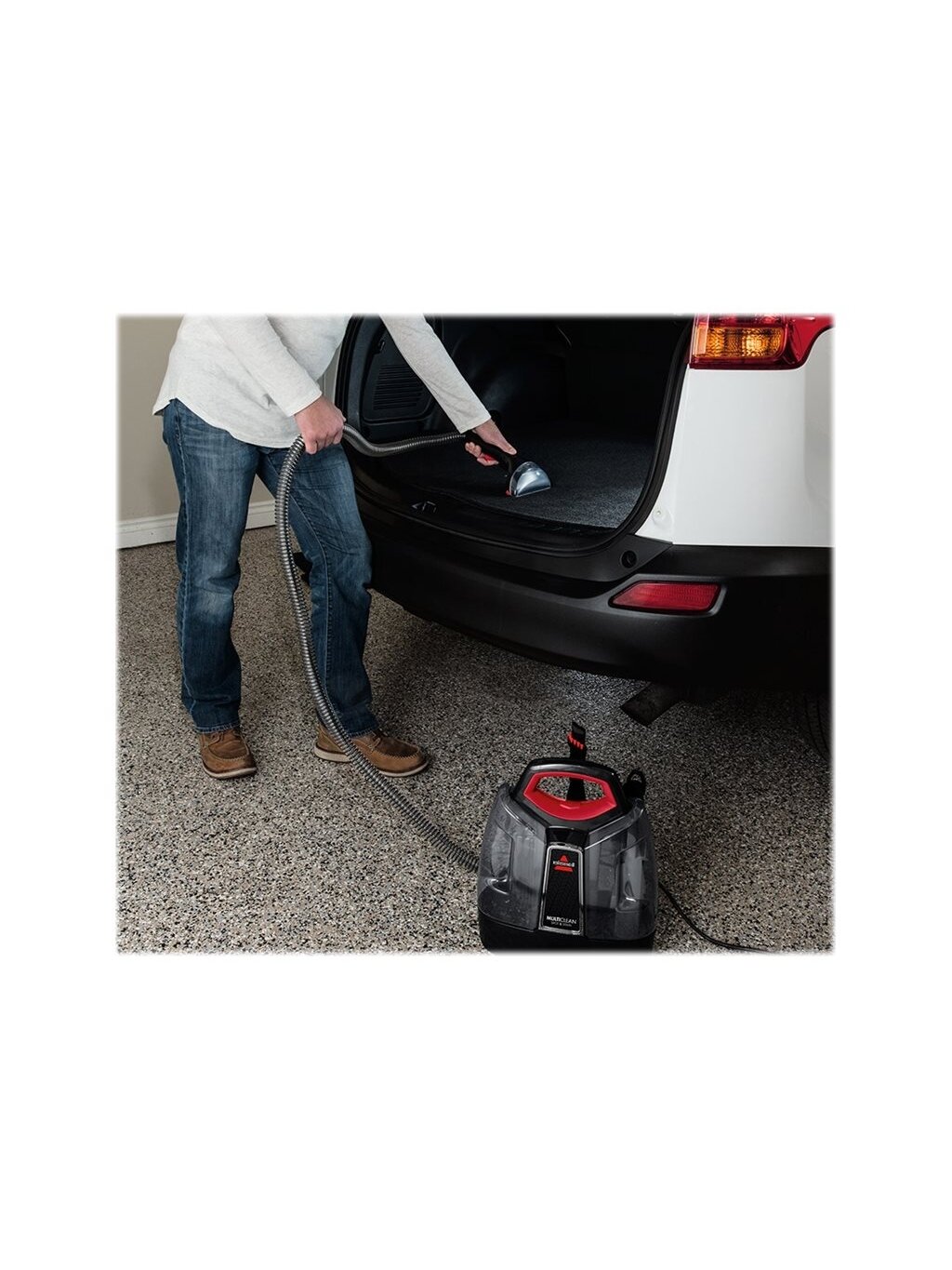 Bissell | MultiClean Spot & Stain SpotCleaner Vacuum Cleaner | 4720M | 330 W | Black/Red 3
