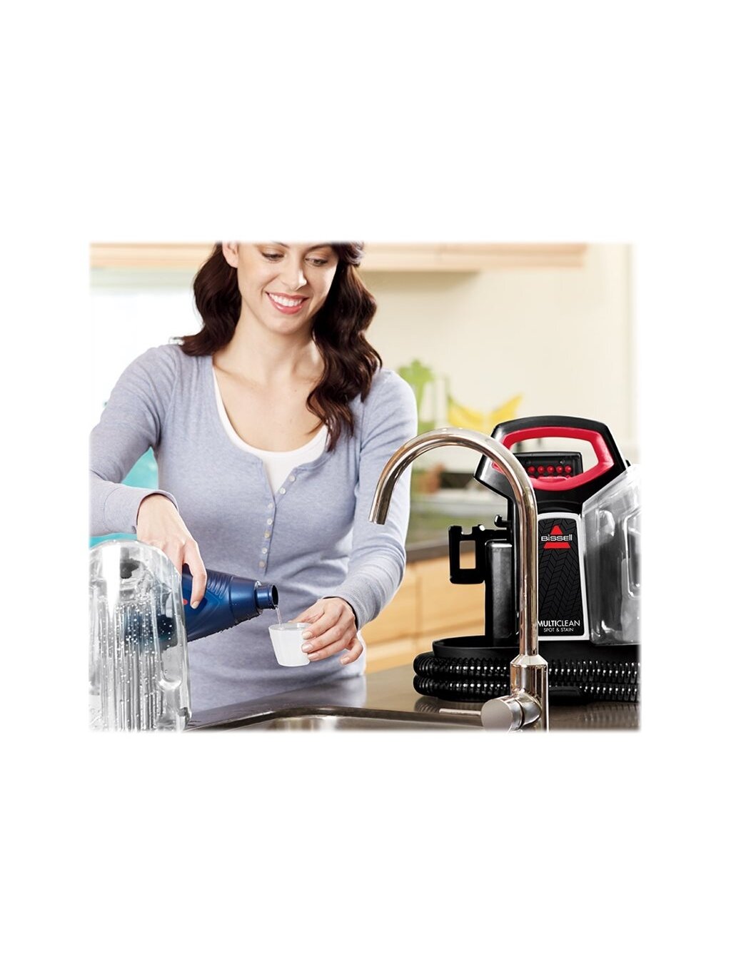 Bissell | MultiClean Spot & Stain SpotCleaner Vacuum Cleaner | 4720M | 330 W | Black/Red 7 Bissell | MultiClean Spot & Stain SpotCleaner Vacuum Cleaner | 4720M | 330 W | Black/Red 7
