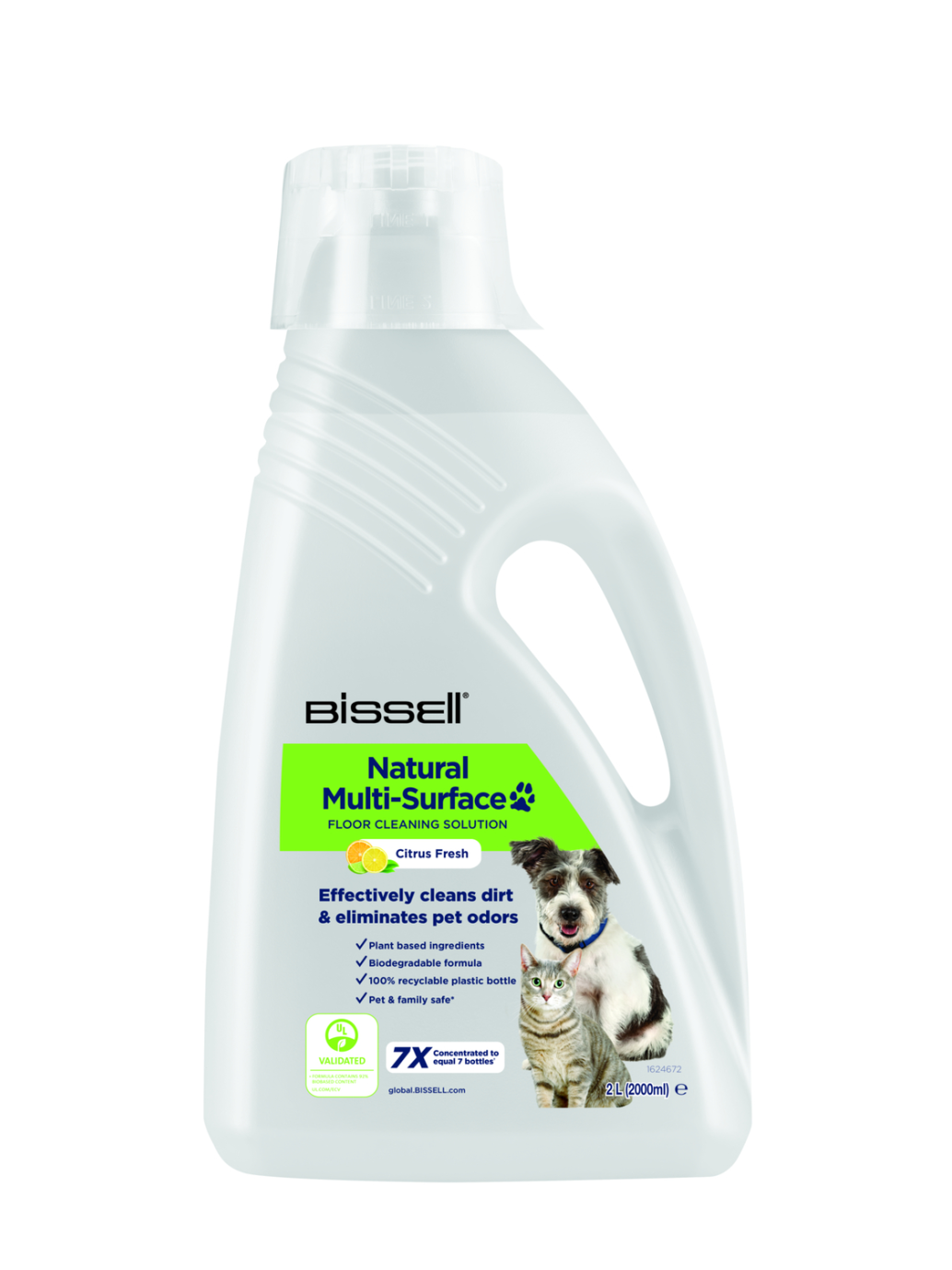 Bissell | Natural Multi-Surface Pet Floor Cleaning Solution | 2000 ml 1