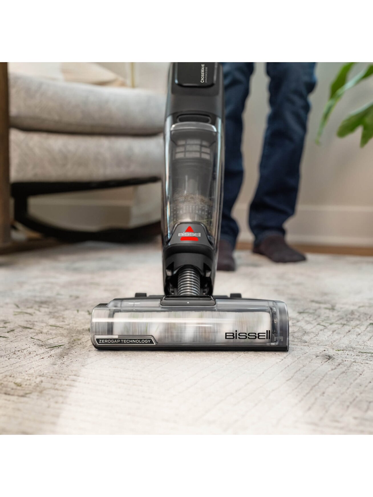 Bissell All-in-one Multi-surface Vacuum Cleaner | CrossWave OmniForce Edge Select | Cordless operating | Handstick | Washing function | 25.9 V | Operating time (max) Up to 30 min | Black/Titanium | Warranty 24 month(s) 4 Bissell All-in-one Multi-surface Vacuum Cleaner | CrossWave OmniForce Edge Select | Cordless operating | Handstick | Washing function | 25.9 V | Operating time (max) Up to 30 min | Black/Titanium | Warranty 24 month(s) 4