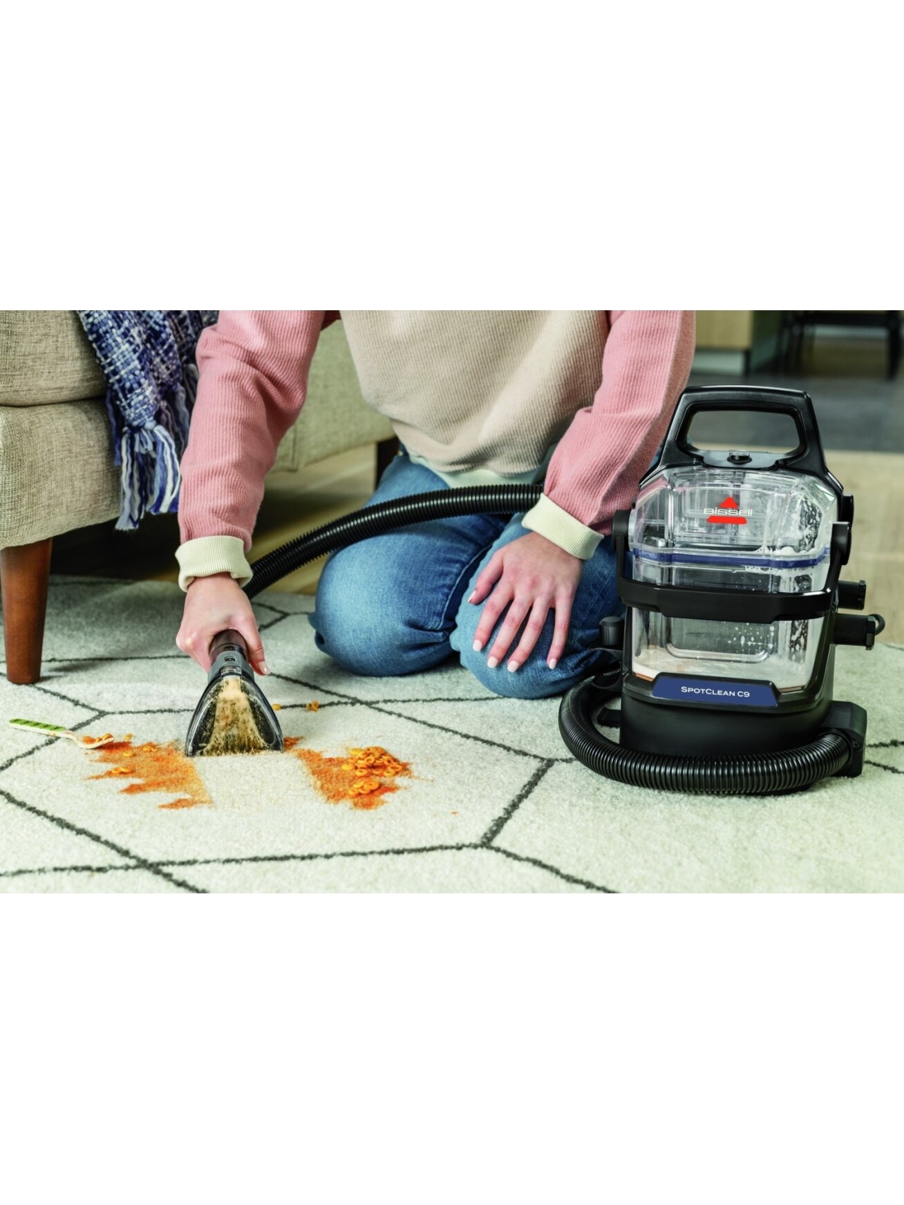Bissell | Portable Carpet and Upholstery Cleaner | SpotClean C9 Select | Corded operating | Washing function | 400 W 4