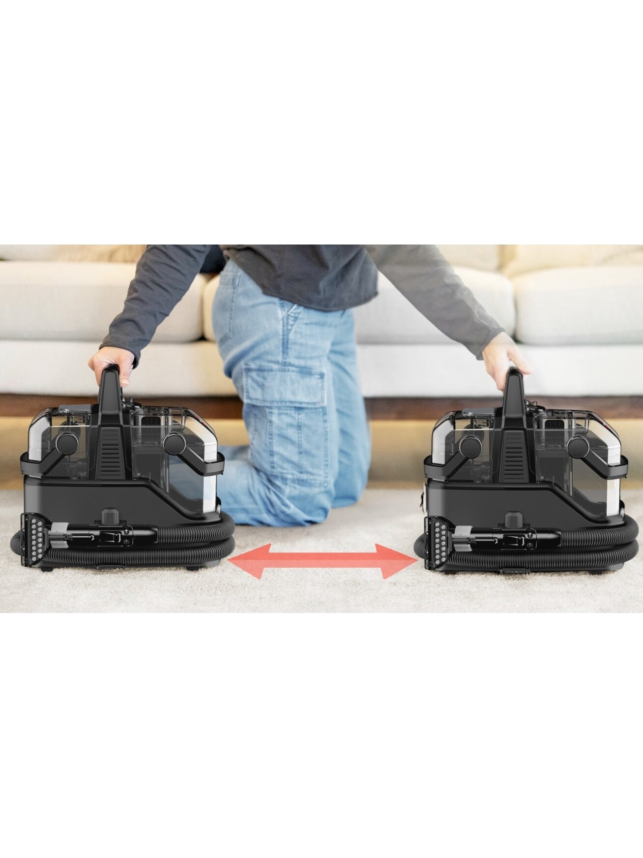 Bissell | Portable Carpet and Upholstery Cleaner | SpotClean C9 Select | Corded operating | Washing function | 400 W 6 Bissell | Portable Carpet and Upholstery Cleaner | SpotClean C9 Select | Corded operating | Washing function | 400 W 6