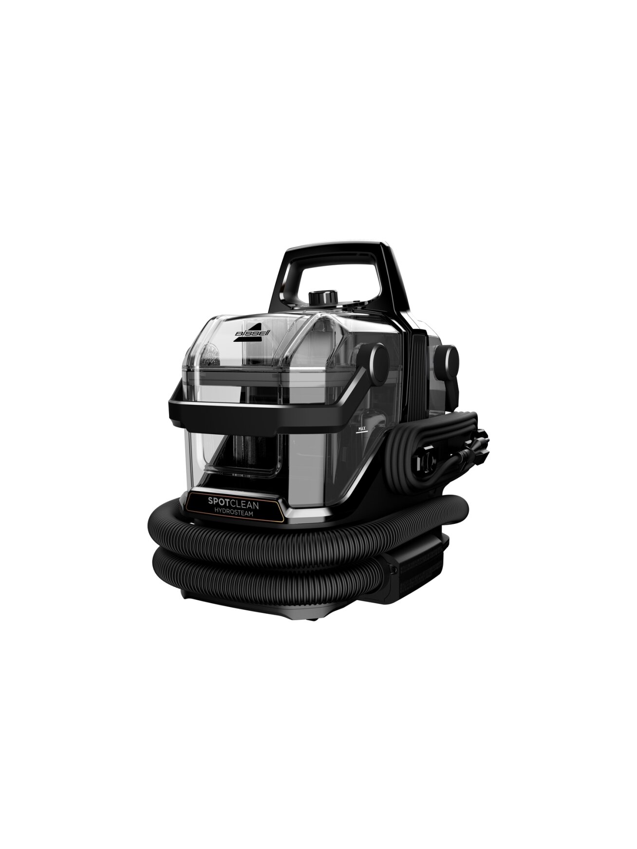 Bissell | Portable Carpet and Upholstery Cleaner | SpotClean HydroSteam Select | Corded operating | Washing function | 1000 W | Black 2