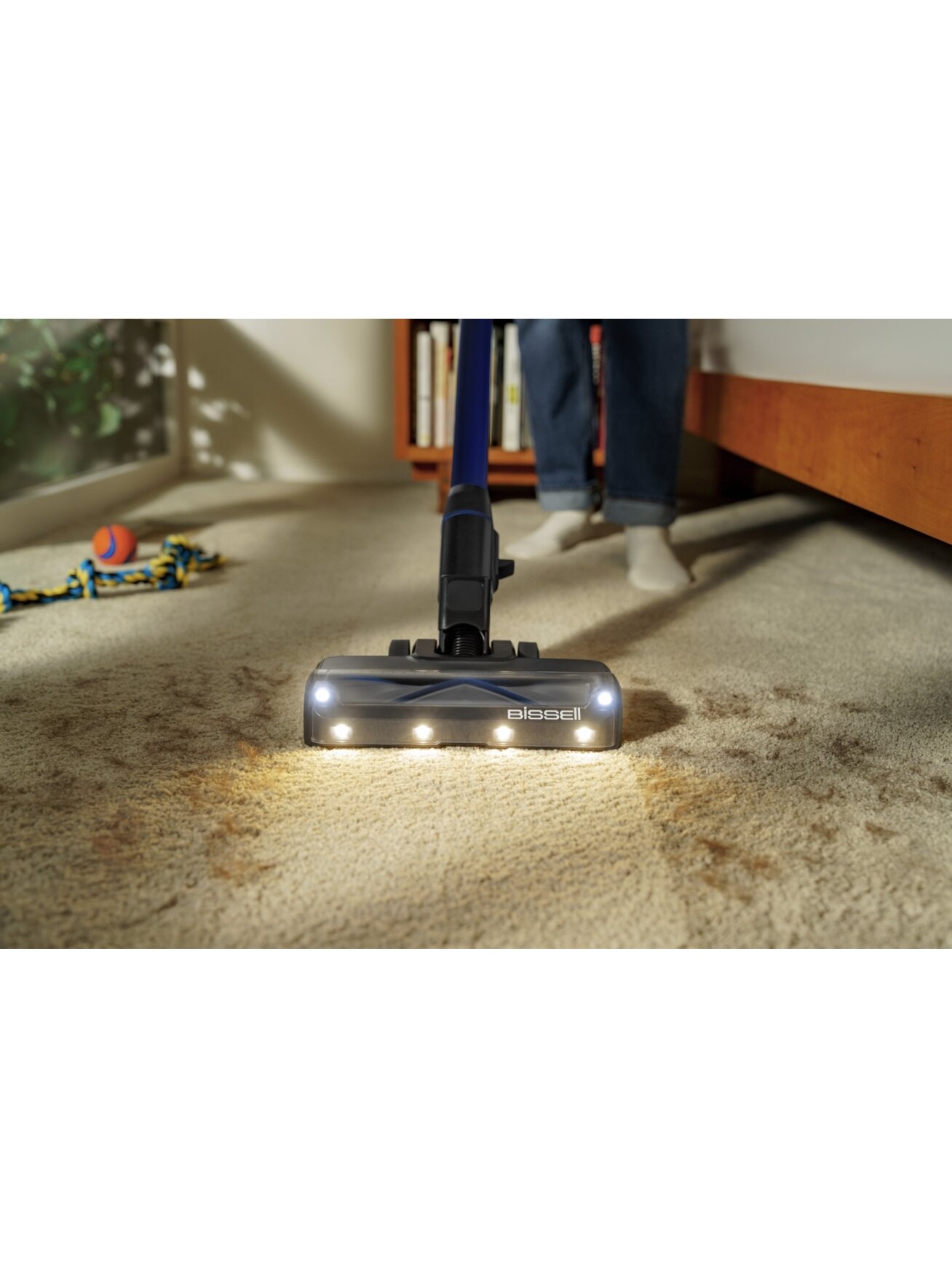 Bissell Stick Vacuum | PowerClean FurGuard Pro | Cordless operating | 280 W | 25.2 V | Operating time (max) 50 min | Black/Titanium/Midnight Blue | Warranty 60 month(s) | Battery warranty 24 month(s) 2