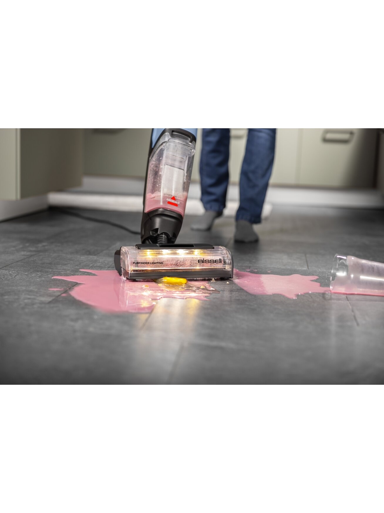 Bissell Vacuum Cleaner | CrossWave EdgeFind Select All-in-one Multi-surface | Corded operating | Washing function | 290-340 W | Black/Lake Blue/Silver 6 Bissell Vacuum Cleaner | CrossWave EdgeFind Select All-in-one Multi-surface | Corded operating | Washing function | 290-340 W | Black/Lake Blue/Silver 6