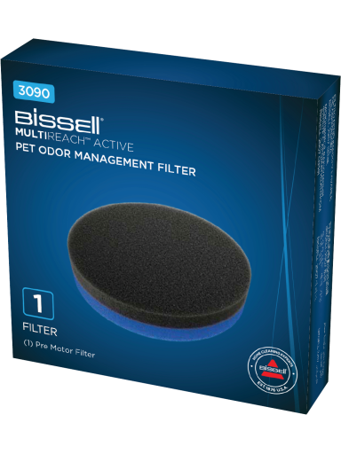 Bissell | Multireach Active Pet Odor Management Filter, Stick Vacuum Accessories | No ml | 1 pc(s) | Black Bissell | Multireach Active Pet Odor Management Filter, Stick Vacuum Accessories | No ml | 1 pc(s) | Black