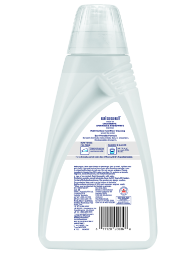 Bissell | Natural Multi-Surface Pet Floor Cleaning Solution | 1000 ml Bissell | Natural Multi-Surface Pet Floor Cleaning Solution | 1000 ml