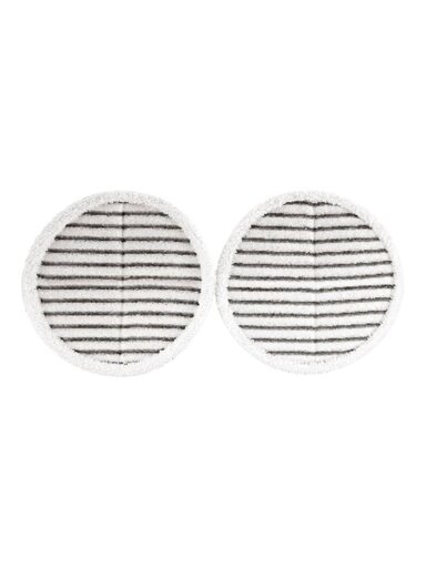 Bissell | SpinWave Pads - 4 x Scrubby | White Bissell | SpinWave Pads - 4 x Scrubby | White