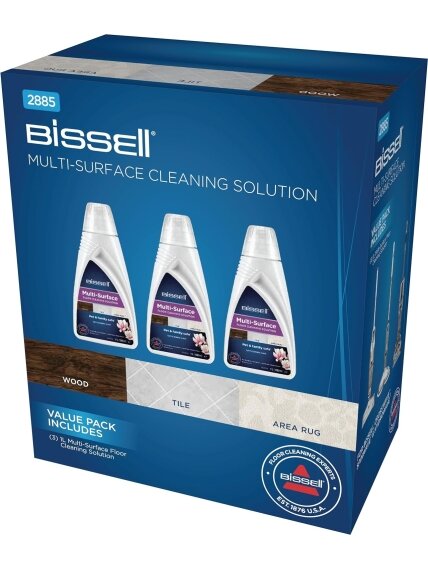 Bissell | MultiSurface Detergent Trio Pack | 1000 ml 3 Bissell | MultiSurface Detergent Trio Pack | 1000 ml 3