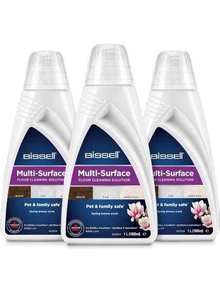 Bissell | MultiSurface Detergent Trio Pack | 1000 ml