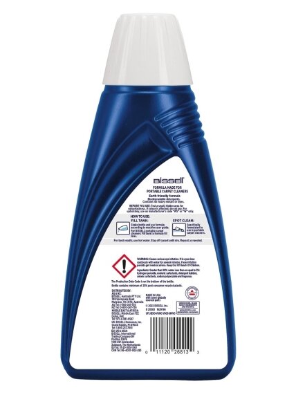 Bissell | Spot and Stain Pro Oxy Portable Carpet Cleaning Solution | 1000 ml 1