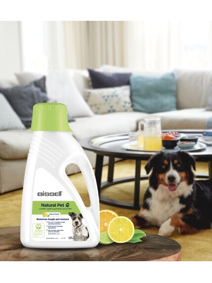 Bissell | Upright Carpet Cleaning Solution Natural Wash and Refresh Pet | 1500 ml 2 Bissell | Upright Carpet Cleaning Solution Natural Wash and Refresh Pet | 1500 ml 2