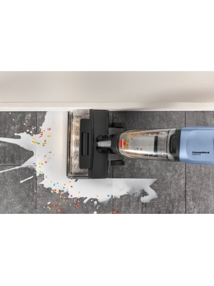 Bissell Vacuum Cleaner | CrossWave EdgeFind Select All-in-one Multi-surface | Corded operating | Washing function | 290-340 W | Black/Lake Blue/Silver 4 Bissell Vacuum Cleaner | CrossWave EdgeFind Select All-in-one Multi-surface | Corded operating | Washing function | 290-340 W | Black/Lake Blue/Silver 4
