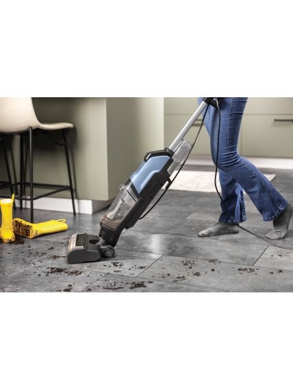 Bissell Vacuum Cleaner | CrossWave EdgeFind Select All-in-one Multi-surface | Corded operating | Washing function | 290-340 W | Black/Lake Blue/Silver 5 Bissell Vacuum Cleaner | CrossWave EdgeFind Select All-in-one Multi-surface | Corded operating | Washing function | 290-340 W | Black/Lake Blue/Silver 5