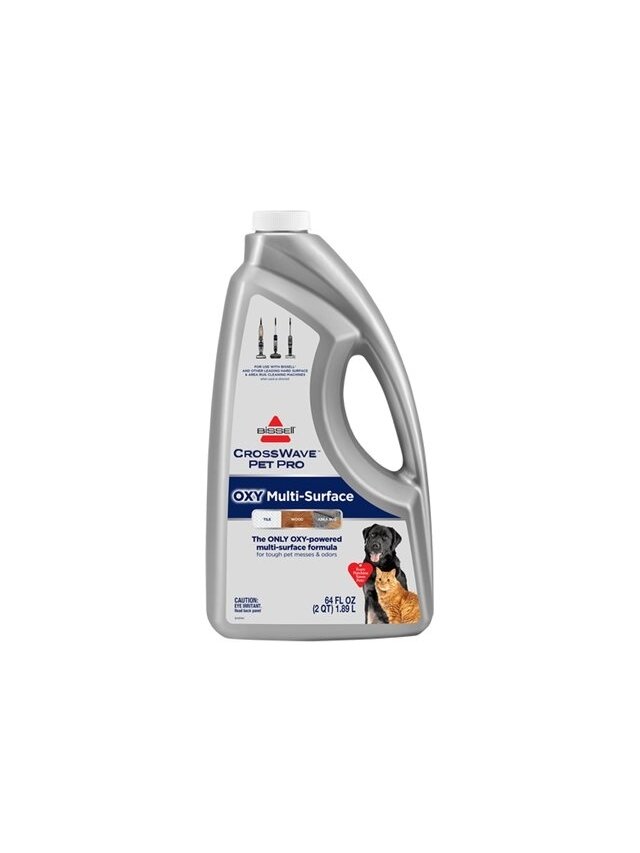 Bissell | CrossWave Pet Pro Oxy Multi-surface formula Cleaning Solution, 2 L