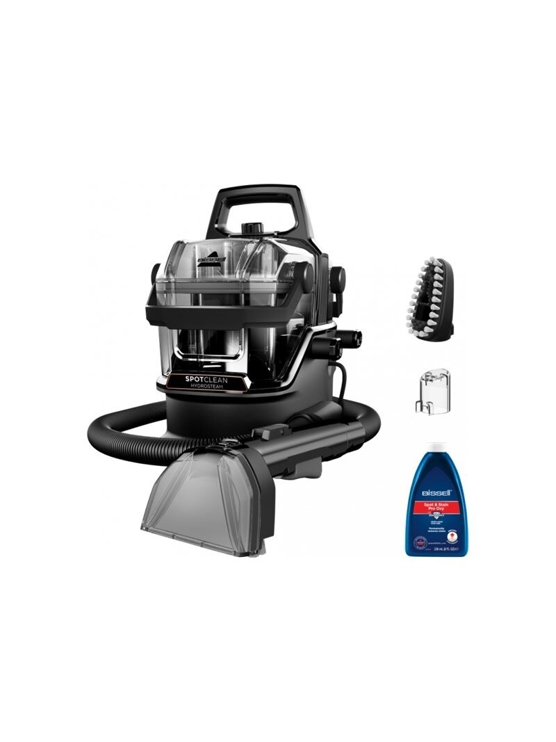 Bissell | Portable Carpet and Upholstery Cleaner | SpotClean HydroSteam Select | Corded operating | Washing function | 1000 W | Black