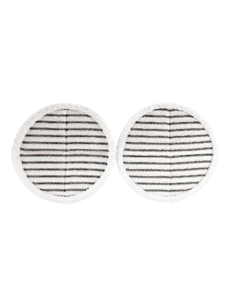 Bissell | SpinWave Pads - 4 x Scrubby | White 1