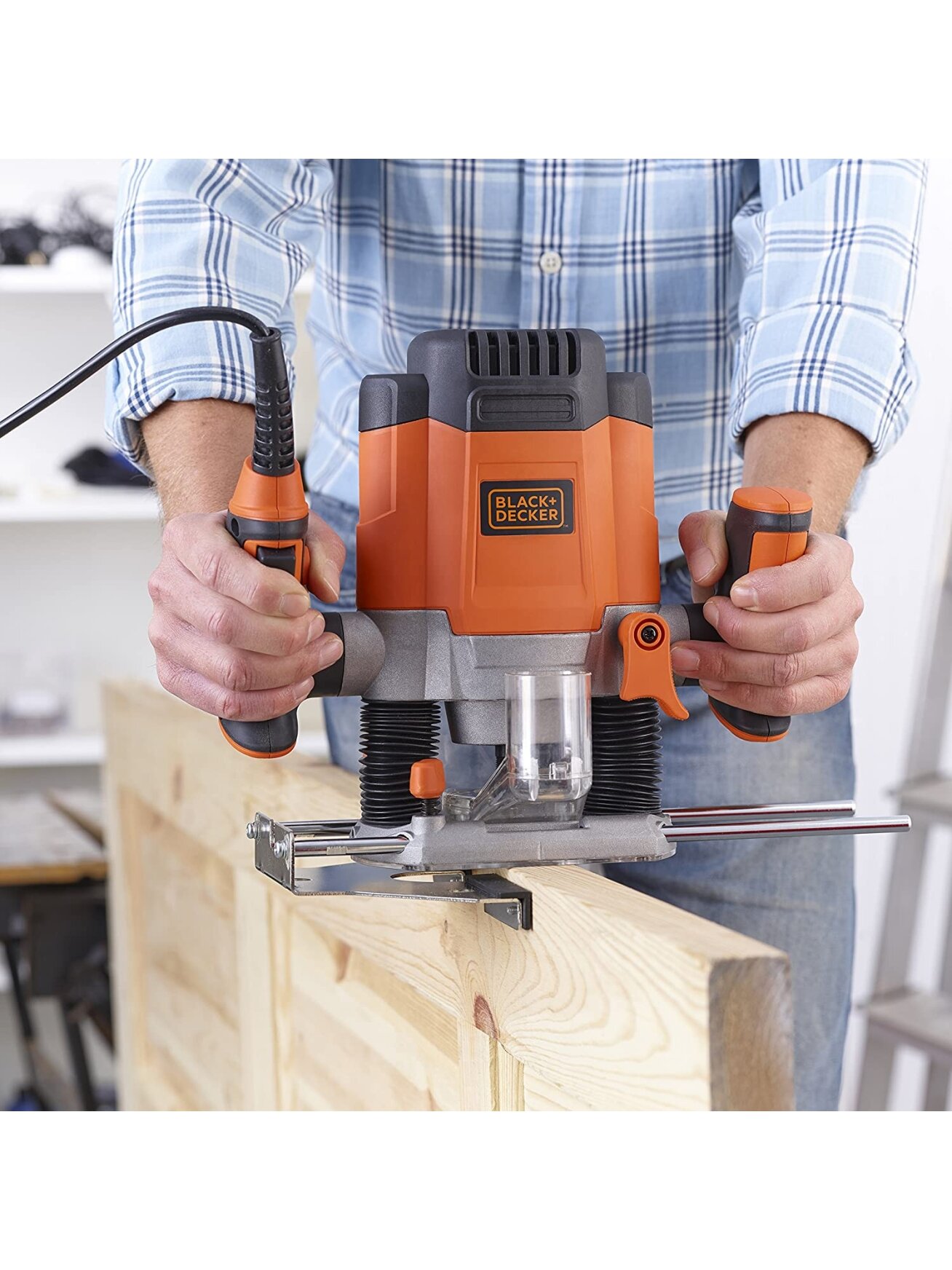BLACK & DECKER | Electric Freza | KW1200E-QS | 1200 W 5