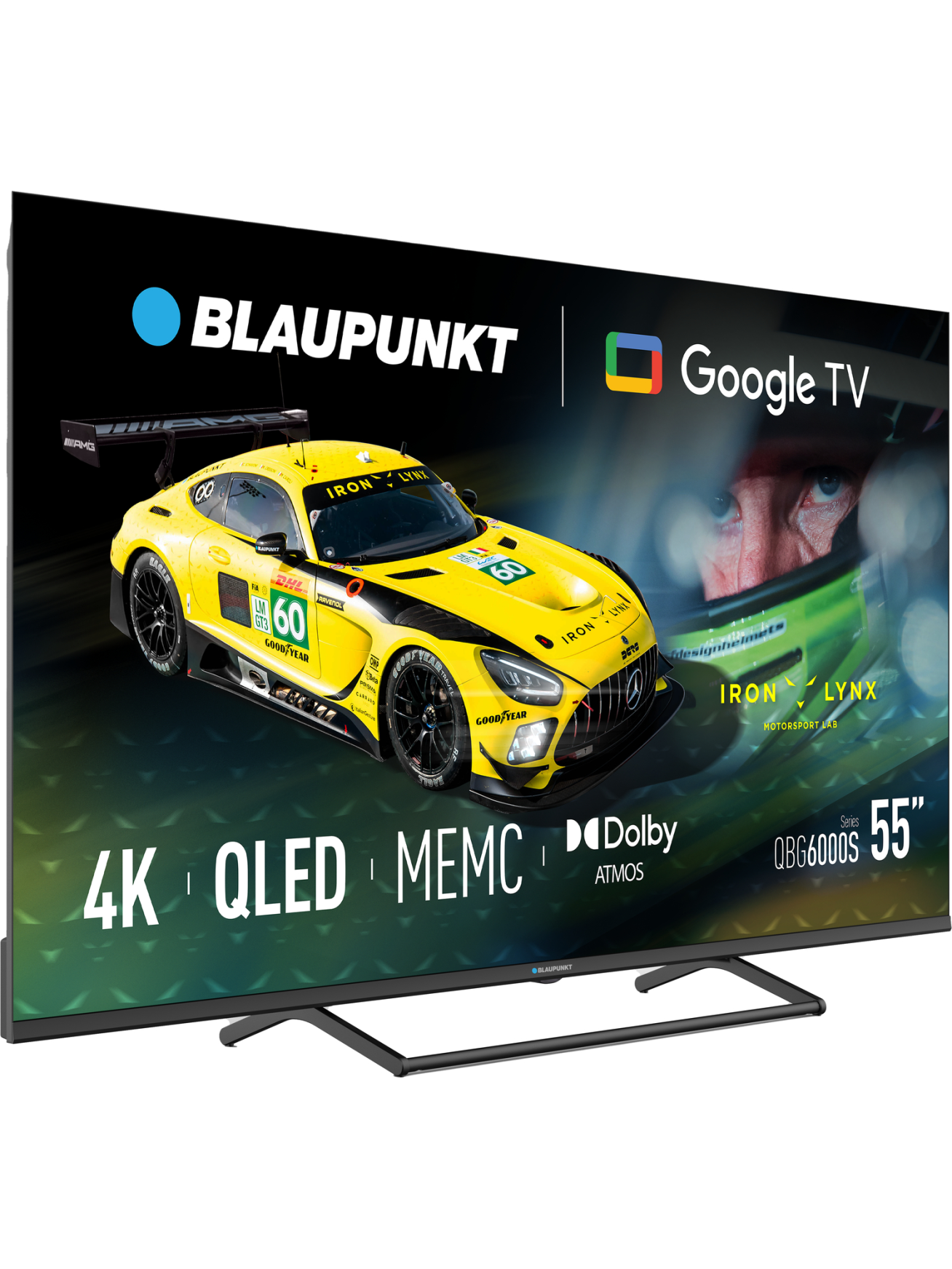 Blaupunkt QLED TV | 55QBG6000S | 55 | Smart TV | Google TV | Black 2