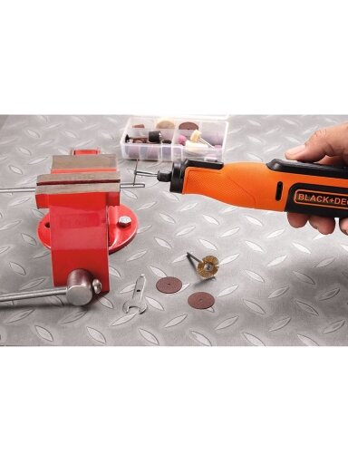 BLACK & DECKER | 8V Cordless Rotary Tool With Kit Box | BCRT8IK-XJ