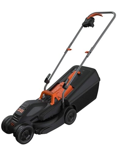 BLACK & DECKER BEMW351-QS Electric Lawn Mower, 1000 W, 32 cm