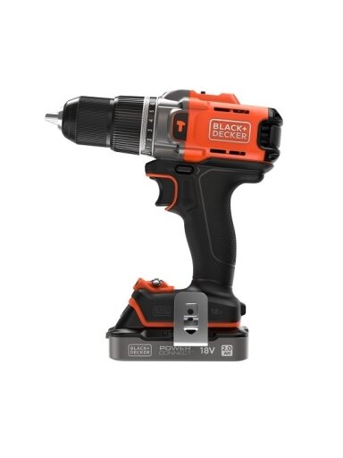 BLACK & DECKER | Cordless Drill Driver | BCD383D1XK-QW | 18 V | 2.0 Ah | Lithium