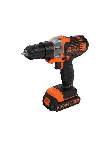 BLACK & DECKER | Cordless Multievo Drill Driver | MT218K-QW | 18 V | 1.5 Ah | Lithium