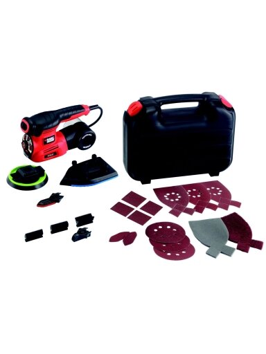 BLACK & DECKER | KA280K-QS | 220 W | Triangular Sander BLACK & DECKER | KA280K-QS | 220 W | Triangular Sander
