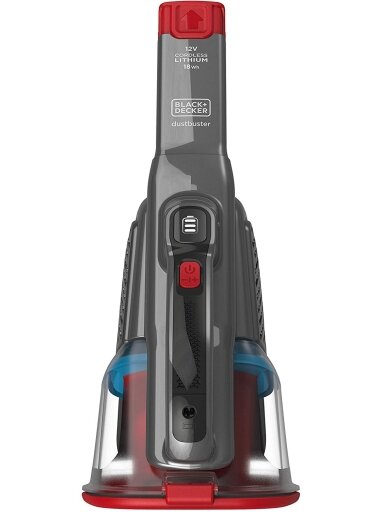 BLACK & DECKER Vacuum Cleaner | BHHV315B-QW | Cordless operating | Handstick | 12 V | Gray/Red BLACK & DECKER Vacuum Cleaner | BHHV315B-QW | Cordless operating | Handstick | 12 V | Gray/Red