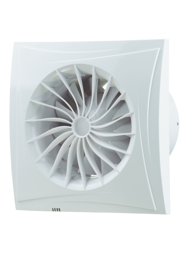 Blaugerg Fan | Sileo 100 | Extractor Fan | White | Diameter 10 cm | Number of speeds 1