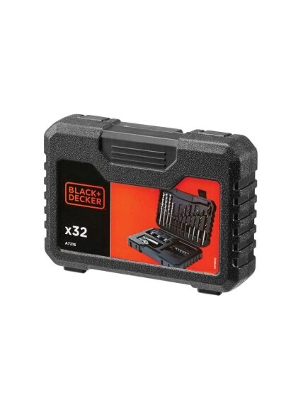 BLACK & DECKER | 32 Piece Drilling and Screwdriving Set | A7216-XJ 2 BLACK & DECKER | 32 Piece Drilling and Screwdriving Set | A7216-XJ 2