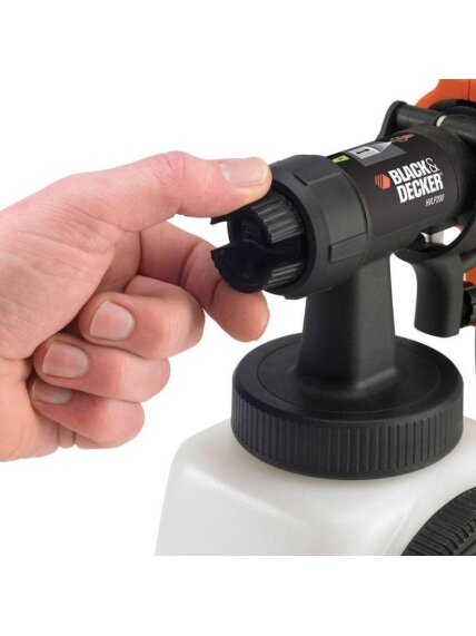 BLACK & DECKER | Paint Spray Gun, 1200 ml | HVLP200-QS 2