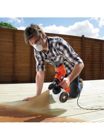 BLACK & DECKER | Paint Spray Gun, 1200 ml | HVLP200-QS 4