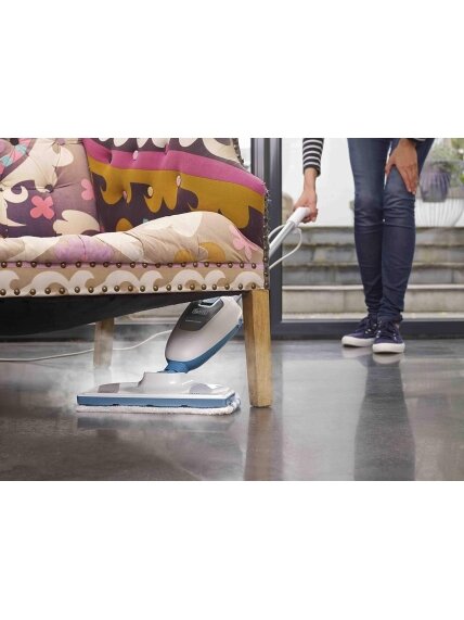 BLACK & DECKER Steam mop | FSM13E1-QS | Power 1300 W | Water tank capacity 0.38 L | White 3